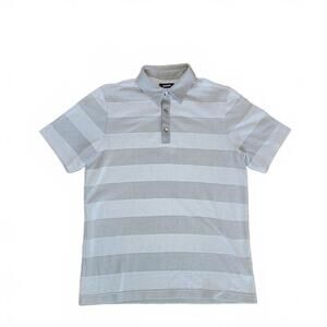 Alfani Men's Striped Polo Shirt Size Small